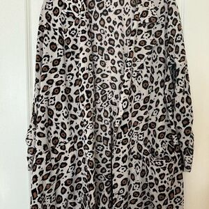 Dana Buchman Animal Print Blouse